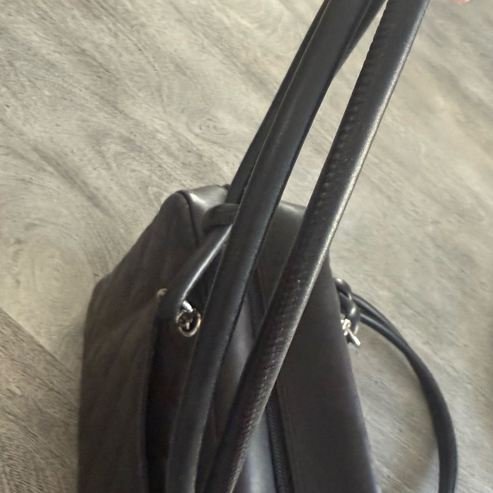 Chanel CC Chocolate Quilted Cambon Ligne Bowler Shoulder Bag - Picture 12 of 16